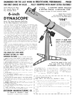 Criterion RV-6 advert 